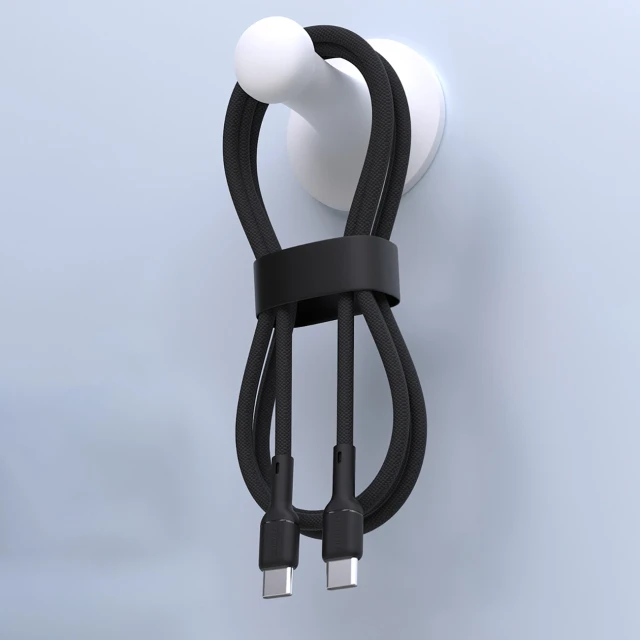 Кабель Dudao L9C USB-C to USB-C 1m Black (L9C_Black 1M)