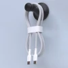 Кабель Dudao L9C USB-C to USB-C 2m White (L9C_White 2M)