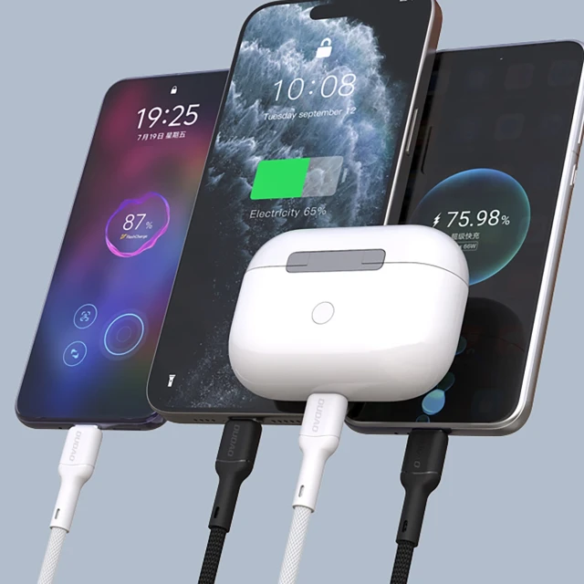 Кабель Dudao L9C USB-C to USB-C 2m White (L9C_White 2M)