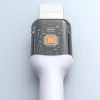 Кабель Dudao L9X USB-C to Lightning 1m White (L9X_White 1M)