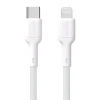 Кабель Dudao L9X USB-C to Lightning 2m Білий (L9X_white 2M)
