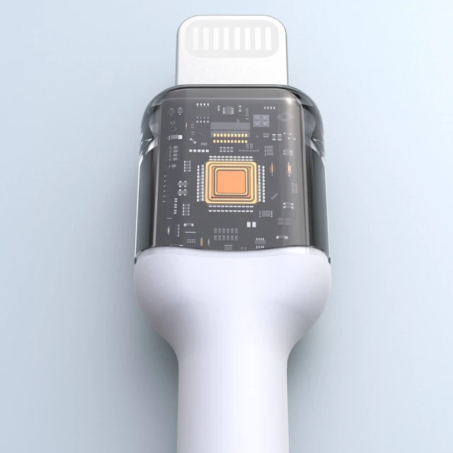 Кабель Dudao L9X USB-C to Lightning 2m Білий (L9X_white 2M)
