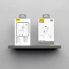 Мережевий зарядний пристрій Dudao A27STEU 25W GaN USB-A з кабелем USB-A - USB-C White (6976625334872)