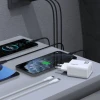 Сетевое зарядное устройство Dudao A29 65W GaN 2x USB-C + USB-A White (A29 white)
