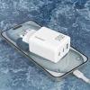 Сетевое зарядное устройство Dudao A29 65W GaN 2x USB-C + USB-A White (A29 white)