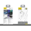 Мережевий зарядний пристрій Dudao A29C 65W GaN White + кабель USB-C (A29C_White)