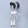 Кабель Dudao L9CMAX USB-C to USB-C 240W PD 2m Білий (L9CMAX_White 2M)