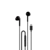Навушники Dudao X3C USB-C 1.2m Black (X3C black)