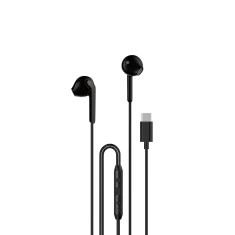 Навушники Dudao X3C USB-C 1.2m Black (X3C black)