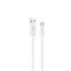 Кабель Dudao L2SM USB-A / micro USB 6A 1.2 м White (6976625335374)