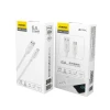 Кабель Dudao L2SM USB-A / micro USB 6A 1.2 м White (6976625335374)