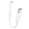 Аудіоадаптер Dudao USB Type-C на 3.5mm White (L16CPro white)