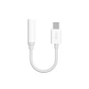 Аудіоадаптер Dudao USB Type-C на 3.5mm White (L16CPro white)