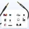 Кабель Dudao AUX mini jack 3.5 mm 1 м White (L12S)