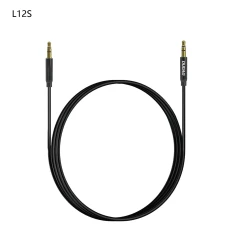 Кабель Dudao AUX mini jack 3.5 mm 1 м White (L12S)