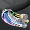 Кабель Dudao AUX mini jack 3.5 mm 1 м White (L12S)