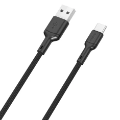 Кабель Dudao L9T USB-A to USB-C 1m Чорний (L9T_Black)