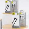 Кабель Dudao L9T USB-A to USB-C 1m Чорний (L9T_Black)