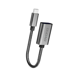 Адаптер Dudao L15T OTG USB-C to USB-A Grey (L15T-0)