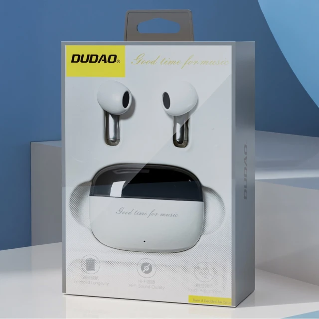 Навушники бездротові Dudao U8 TWS Білі (U8 white)
