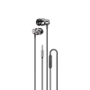 Навушники Dudao X10PRO провідні 3.5mm mini jack чорні (X10PRO-black)