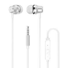 Навушники Dudao X10PRO провідні mini jack 3.5mm з пультом Білий (X10PRO-W)