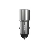 Автозарядний пристрій Dudao R4PQ USB/USB Type-C швидка зарядка 22,5 Вт Grey (6976625335732)