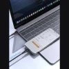 Кабель Dudao L25C USB-C - USB-C силіконовий 60W 1m White (L25C)