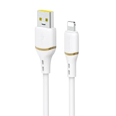 Кабель Dudao L25L USB-A - Lightning 1м 30W White (L25L white)