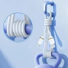 Кабель Dudao L25L USB-A - Lightning 1м 30W White (L25L white)