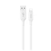 Кабель Dudao L2sL USB-A - Lightning 6A 1.2m Білий (L2sL-new)