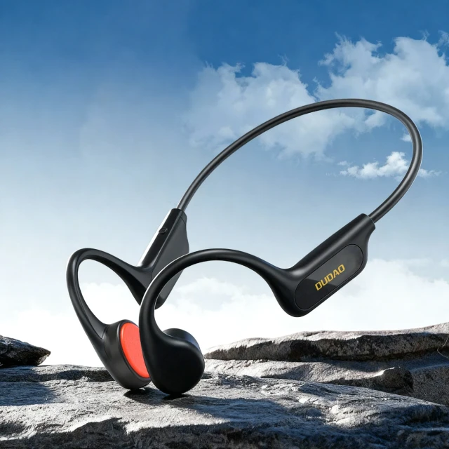 Бездротова гарнітура Dudao U22 Bluetooth 5.2 з кістковою провідністю Black (6976625336173)