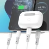 Кабель Dudao L25SC 60 W USB-C - USB-C 1 м Білий (6976625336326)