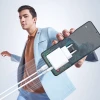 Кабель Dudao L25SC 60 W USB-C - USB-C 1 м Білий (6976625336326)