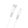Кабель Dudao L25SL 30 W USB-A - Lightning 1 м Білий (6976625336357)