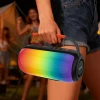 Беспроводная колонка Dudao Y21 с RGB подсветкой Bluetooth 5.3 Black (6976625336395)
