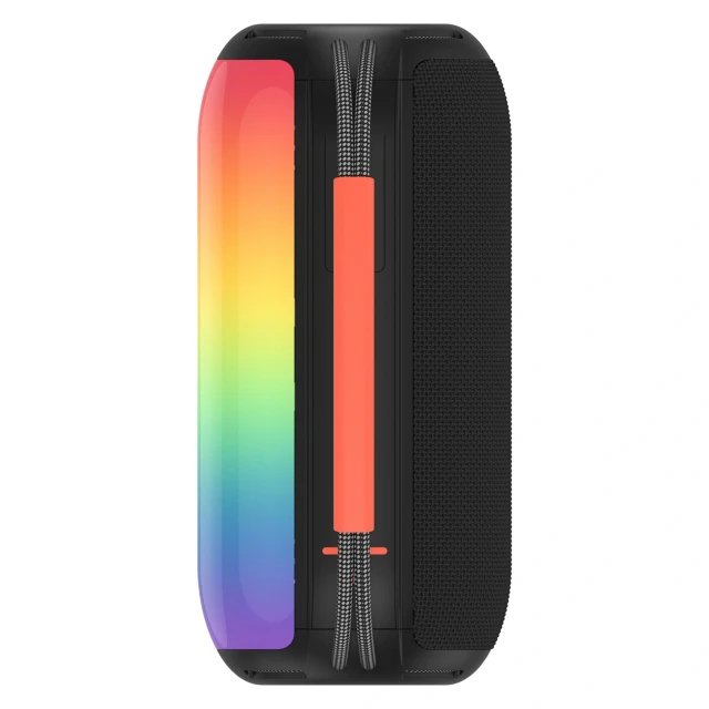Беспроводная колонка Dudao Y21 с RGB подсветкой Bluetooth 5.3 Black (6976625336395)
