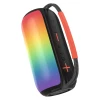 Беспроводная колонка Dudao Y21 с RGB подсветкой Bluetooth 5.3 Black (6976625336395)