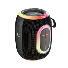 Бездротова колонка Dudao Y22 з RGB підсвічуванням Bluetooth 5.3 Black (6976625336401)