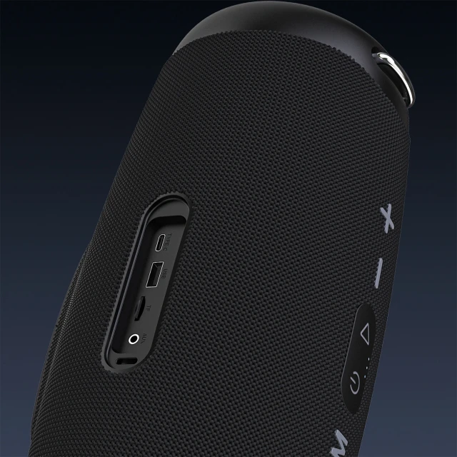 Бездротовий динамік Dudao Y21Pro Black RGB Bluetooth 5.3 (6976625336432)