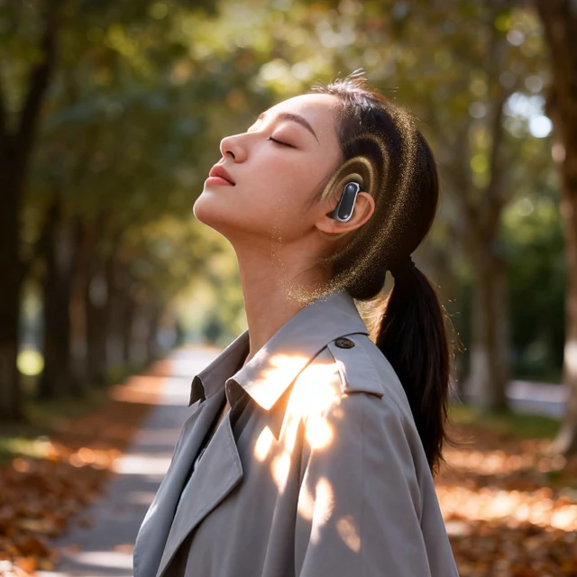 Навушники Dudao U17Z Bluetooth 5.3 OWS з заушниками Black (6976625336524)