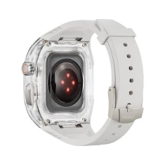 Ремінець WiWU Rambo Watch Band для Apple Watch Series 11/10 46 mm | Series 9/8/7/6/5/4/SE 45 mm | 44 mm White (6976975611845)