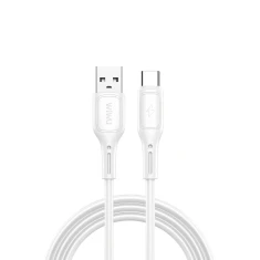 Кабель USB A to USB C Wiwu 2.4A Wi-C042E White (6976975615669)