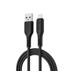 Кабель USB A to Lightning Wiwu 2.4A Wi-C042E Black (6976975615676)