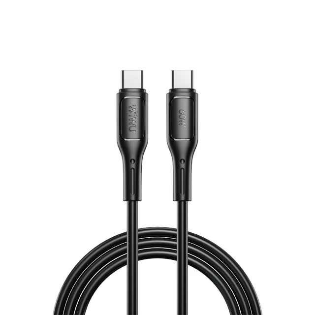 Кабель USB C to USB C Wiwu 30W Wi-C043E Black (6976975615737)