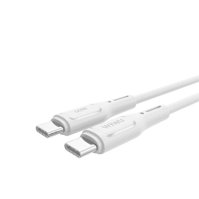 Кабель USB C to USB C Wiwu 30W Wi-C043E White (6976975615744)