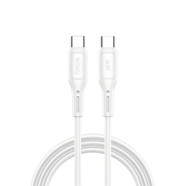 Кабель USB C to USB C Wiwu 30W Wi-C043E White (6976975615744)