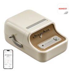 Принтер етикеток NIIMBOT B21 Pro термічний BT Cream (6977031211689)