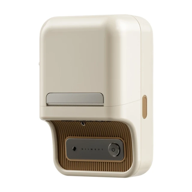 Принтер этикеток NIIMBOT B21 Pro термический BT Cream (6977031211689)