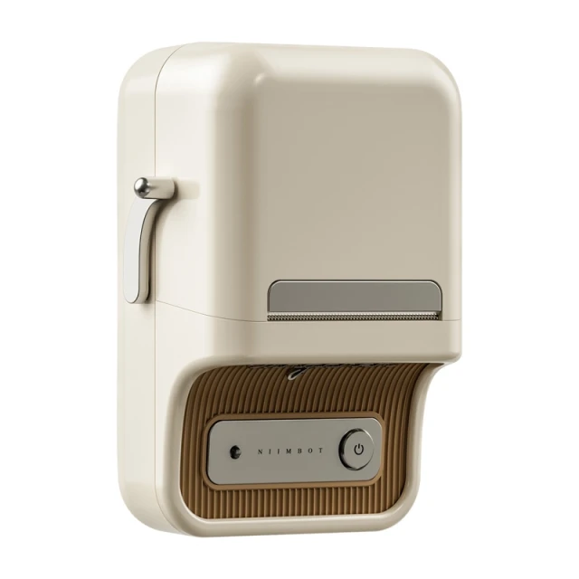 Принтер этикеток NIIMBOT B21 Pro термический BT Cream (6977031211689)